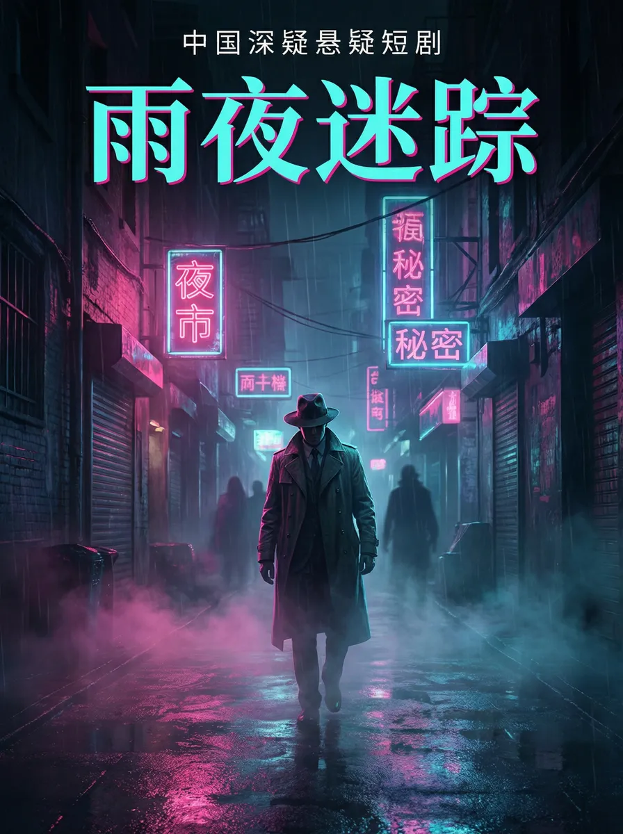 经典肥岳乱小说 悬疑追踪短剧 - 雨夜迷踪海报